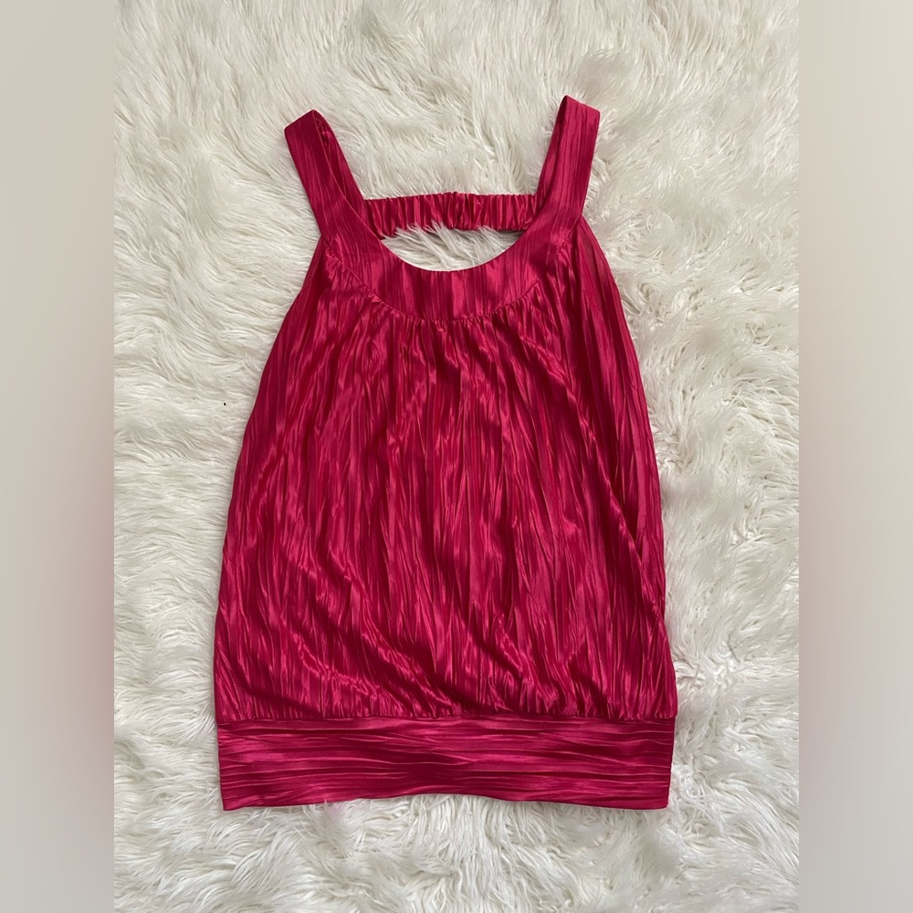 Pink Haltered Top